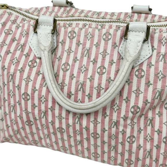 Louis Vuitton M95501 Monogram Mini-Lin Hand Bag Croisette Speedy 30 Duffle Bag - Picture 9 of 11